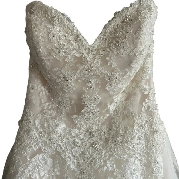 Elegant Lace Wedding Dress - Picture 4 of 16